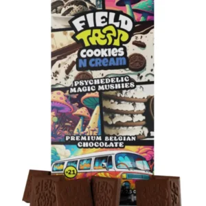 Cookies N Cream Field Trip Psychedelic Magic Mushies Premium Belgian Chocolate