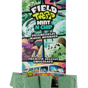 Mint N Chip Field Trip Psychedelic Magic Mushies Premium Belgian Chocolate